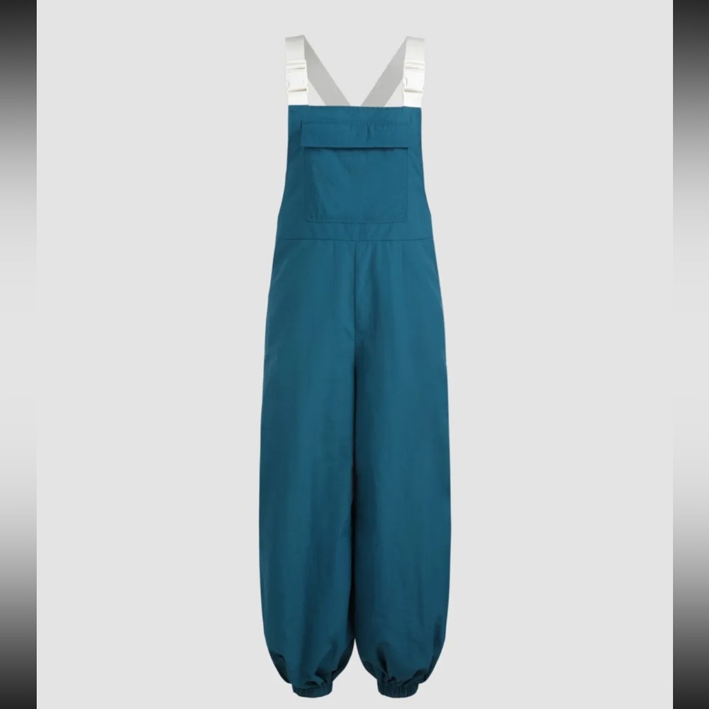 Two Tone Pocket Parachute Jumpsuit